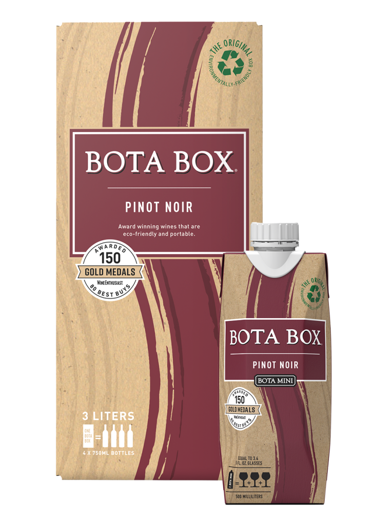 Bota Box Pinot Noir 3L and 500mL