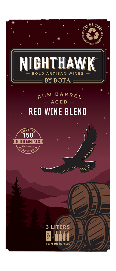 Nighthawk Rum Barrel Red Wine Blend 3L