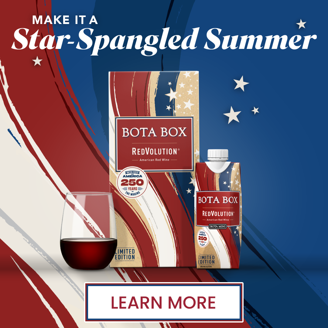 Make It A Star Spangled Summer | Learn More About Bota Box RedVolution Wine