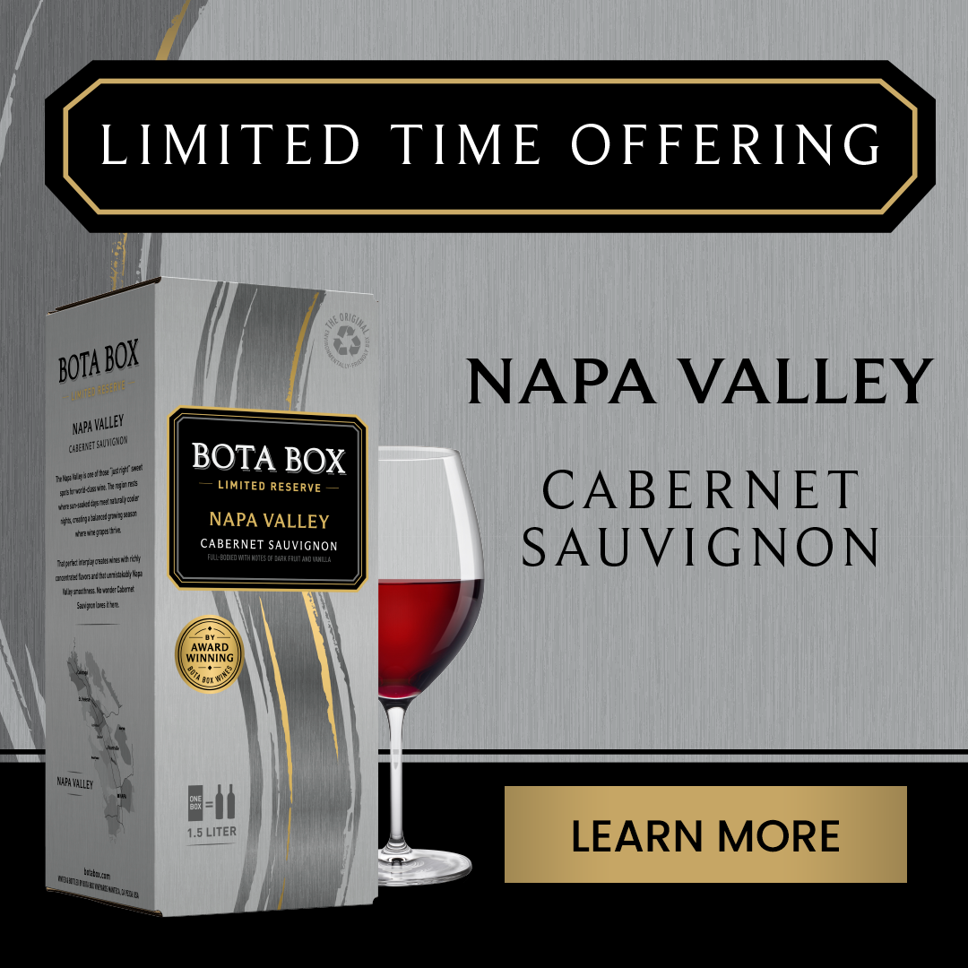 Limited Time Offering, Napa Valley Cabernet Sauvignon | Learn More