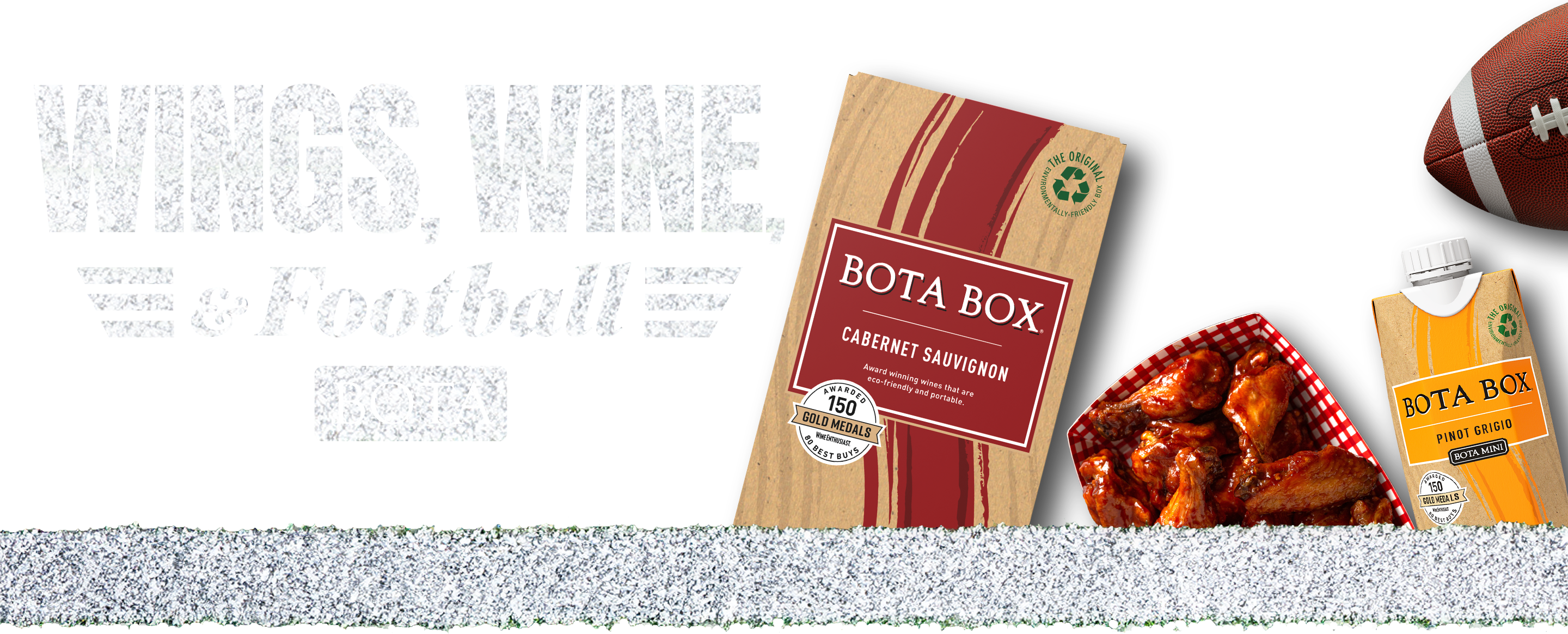 Wings, Wine, and Football with Bota
